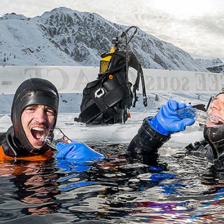 Plongée sous glace