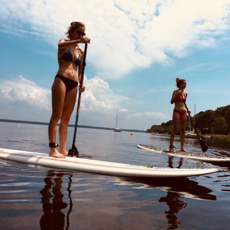 Session en Stand up paddle
