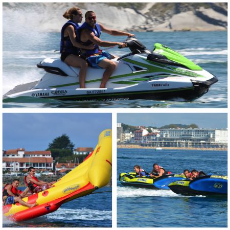 Package Jet ski 1h , bouée tractée et Flyfish