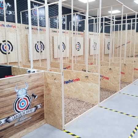 Lancer de Haches 6 cibles 16 à 18 personnes