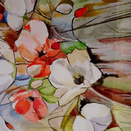 "Marie-Claude GUILLEMOT dite MAGIL, Peintre Aquarelliste" - Box Femmes dans l'Art