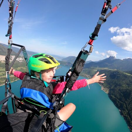 Baptême Parapente Minipouss by K2 "le matin"