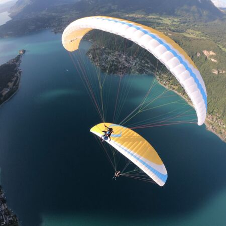 Baptême Vol Sensation parapente by K2 " l'après midi "