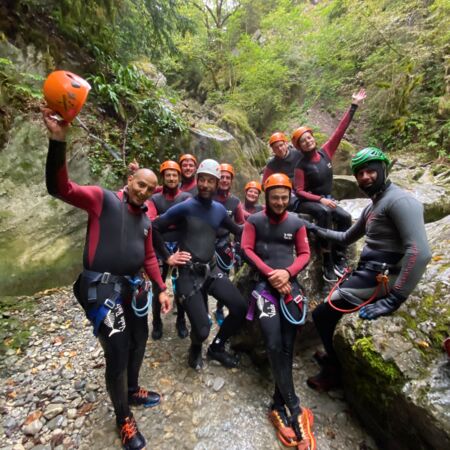 Canyoning Intégral de Montmin niveau débutant