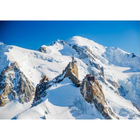 Baptême ULM : Survol de l'Aiguille du Midi + pause Mayères (3h)