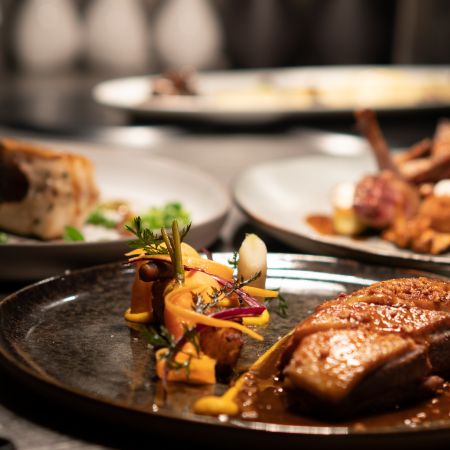 Menu dégustation avec accord mets et vins