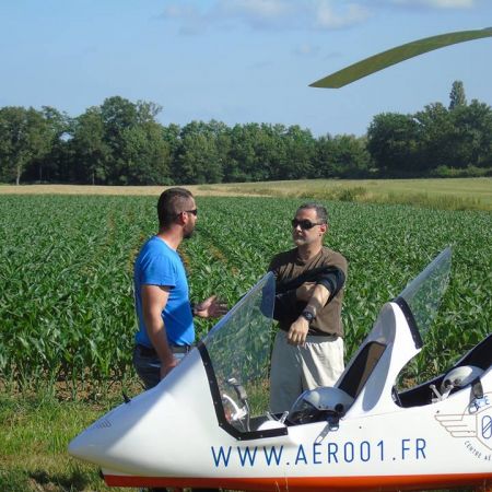 Initiation au pilotage autogire tandem m16 expert