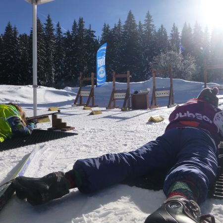 Séance de Biathlon à plombs
