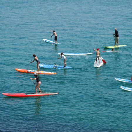 Cours de 2h en Stand up paddle. Enfant.