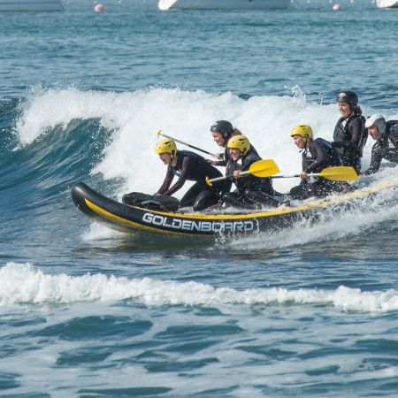 Séance de 2h dans les vagues en Wave-rafting