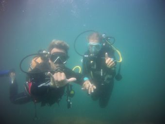 Scuba Diver Formation plongée Plongeur Encadré à 12m image 1