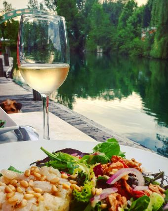 Menu Gourmand, produit locaux au bord du Canal de Savières à Chanaz image 8