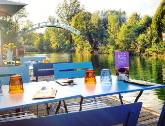 Menu Gourmand, produit locaux au bord du Canal de Savières à Chanaz image 2