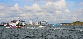 Croisière commentée sur la rade de Lorient, ville aux 5 ports image 5