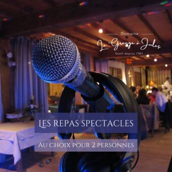 Bon cadeau Repas Spectacle pour 2 personnes image 3