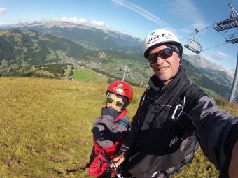 Parapente, La Clusaz du Crêt du Loup 750m, juillet Aout image 1