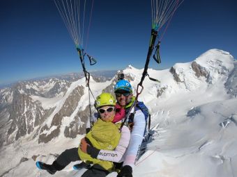 VOL BIPLACE AIGUILLE DU MIDI image 1