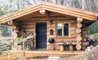 Nuit dans une cabane en rondins "Les convers" image 2