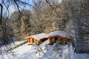 Nuit dans une cabane en rondins "Les convers" image 1