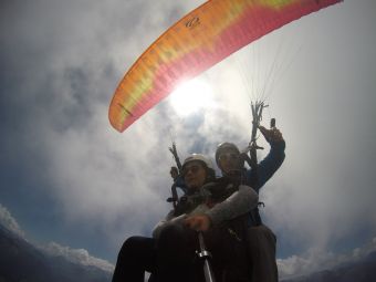 Parapente biplace hiver image 1