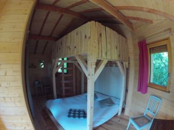 1 nuit en cabane du Funambule image 2