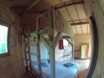 1 nuit en cabane du Funambule image 3