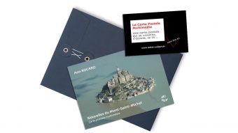 "Nouvelles du MONT-SAINT-MICHEL" Carte postale Multimédia image 7