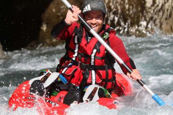 Descente Play & Run en open kayak 1h30 image 1