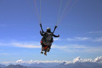Baptême de parapente sur le site du Plan de l’Aiguille, ou de Planpraz-Brévent. image 2