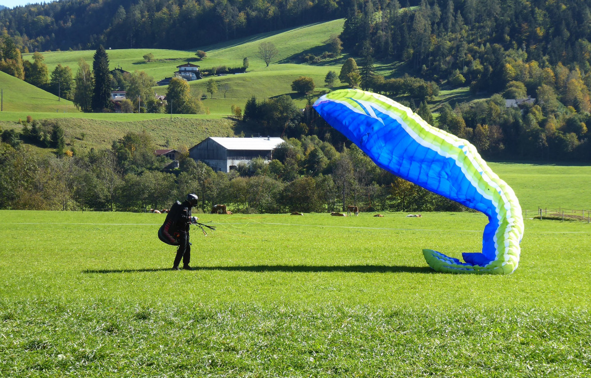 Comment atterrir en parapente ?