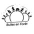 Logo bulles en forêt