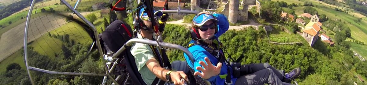 Bon cadeau Vol en paramoteur CLERMONT-FERRAND