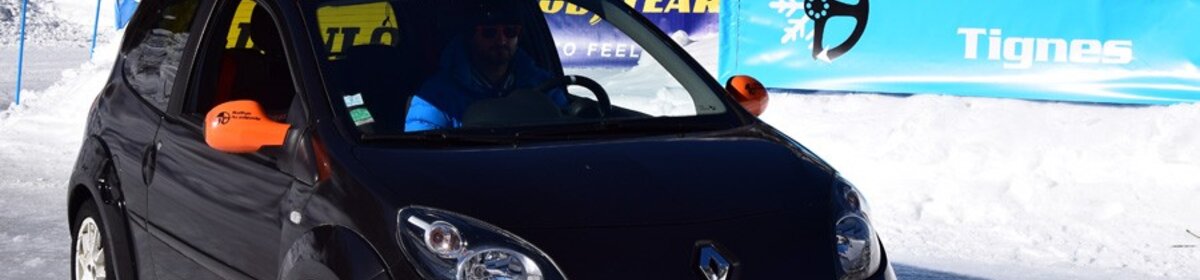 Bon cadeau Pilotage sur glace Tignes