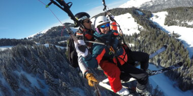 Bon cadeau Vol en parapenteLa Clusaz