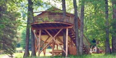 Bon cadeau Cabane dans les arbresHaute-Savoie