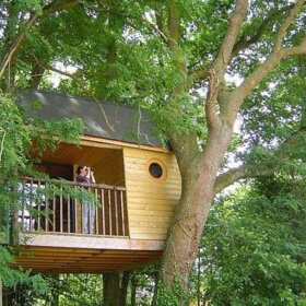 Bon cadeau Cabane dans les arbres Outines