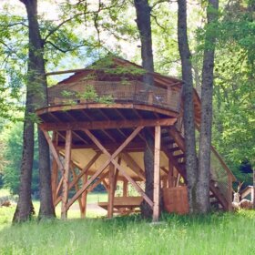 Bon cadeau Cabane dans les arbres Annecy