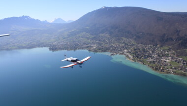 Baptême de l'air en Avion - Circuit lac d'Annecy (20 min)
