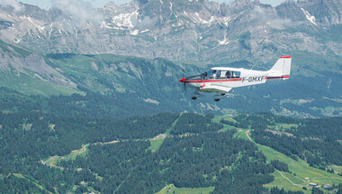 Baptême de l'air en avion - Circuit Aravis (30 min)