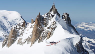 Baptême de l'air en Avion - Circuit Aravis Mont-Blanc (50 min)