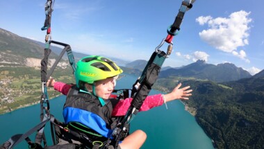 Baptême Parapente Minipouss by K2 "le matin"