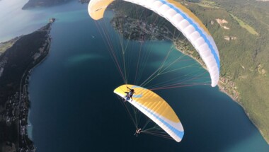 Baptême Vol Sensation parapente by K2 " l'après midi "