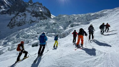 VALLEE BLANCHE A SKI CHAMONIX