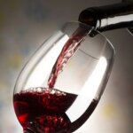 Bouteille de vin rouge