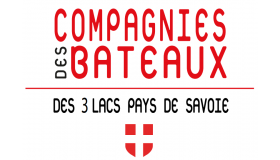 Les Compagnies des Bateaux des 3 lacs Pays de Savoie Logo