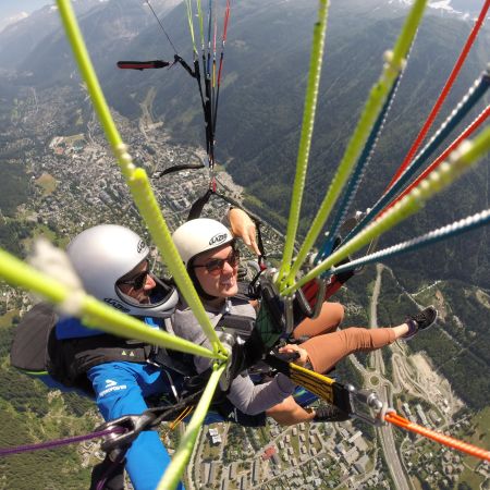 Paragliding flight 20 minutes