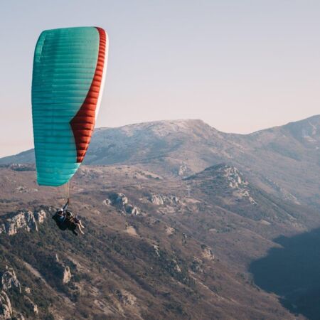 Vol en parapente découverte - Le Milan Royal