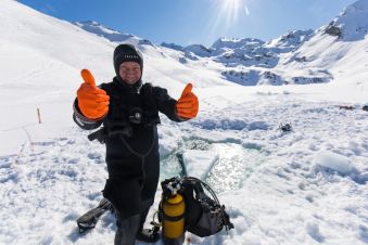 Plongée sous-glace individuel à Montriond image 3