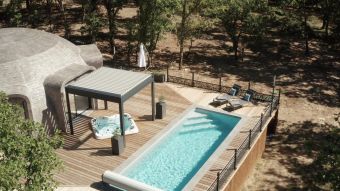 Nuit insolite au dôme avec accès privé au spa + piscine chauffée image 5