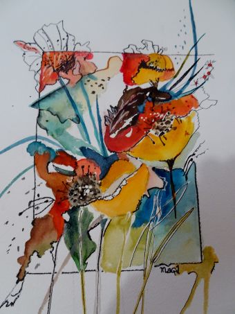 "Marie-Claude GUILLEMOT dite MAGIL, Peintre Aquarelliste" - Box Femmes dans l'Art image 19